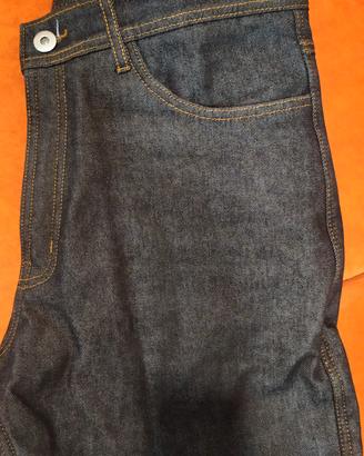 Pantaloni imbottiti moto con ginocchiere 