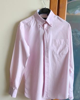 Camicia Rosa, uomo, cotone 100%