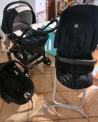 Trio passeggini