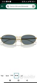 Ray-Ban Occhiali da sole ovali Rb3734


