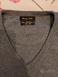 Massimo Dutti Maglione Cotone, Seta Cashmere