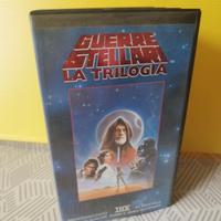 Cofanetto Vhs Guerre Stellari trilogia.