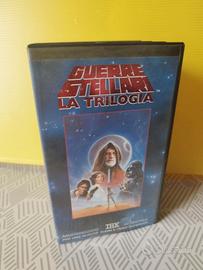 Cofanetto Vhs Guerre Stellari trilogia.