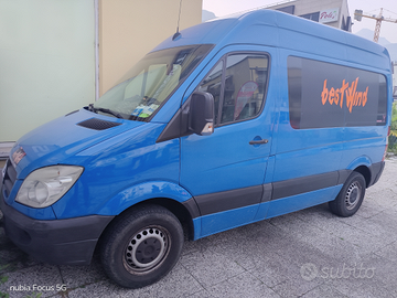 Mercedes sprinter passo conto tetto alto