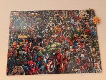 Puzzle marvel con cornice