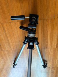 Treppiede Manfrotto con testa 141RC – alluminio