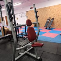 panca per spinta verticale 