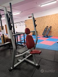 panca per spinta verticale 