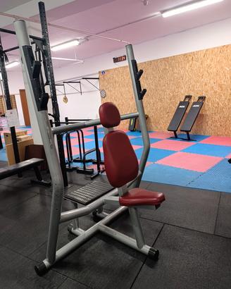 panca per spinta verticale 