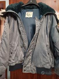 Giubbotto uomo antivento tg.L con cappuccio