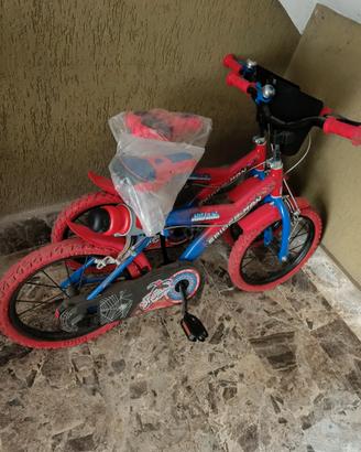 BICI SPIDERMAN DA 14 E DA 16