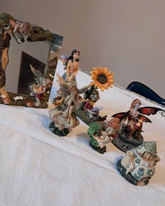 Statuine in miniatura decorate.