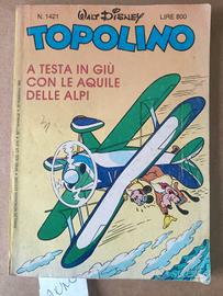 Fumetto Topolino N. 1421 Anno 1983