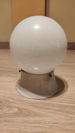applique a sfera in vetro e plastica anni 50/60