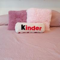 Cuscino barretta di cioccolato fatto a mano 