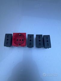 prese 16A bticino living light prese schuko