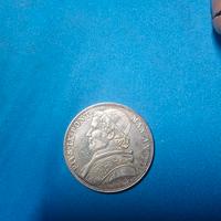 Pio IX 1846-70 SCUDO 1870 Zecca di Bologna Ag