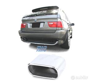 TERMINALE SCARICO UNIVERSALE IN ACCIAIO INOSSIDABI