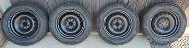 4 gomme invernali 175/65R14 x Panda con cerchi