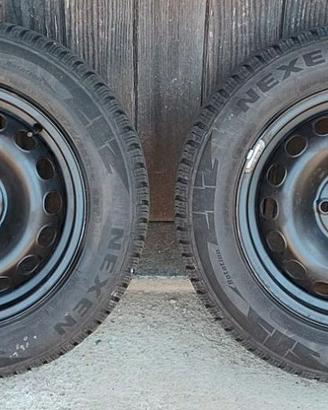 4 gomme invernali 175/65R14 x Panda con cerchi