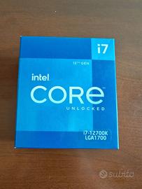 Intel I7 12700k come nuovo