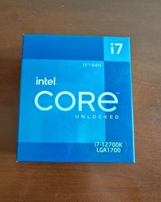 Intel I7 12700k come nuovo