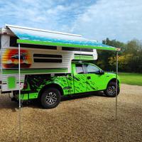 Pick- up con cellula abitativa