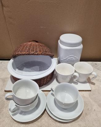 set oggetti Mulino Bianco 