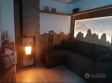 Inverno Dolomiti vicino Pinzolo Campiglio