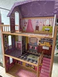 Casa Barbie con mobili