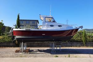 Barca a motore fisher boat 23/D