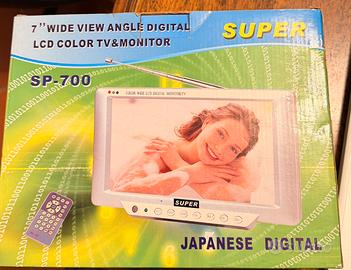 Monitor  LCD 7 Pollici