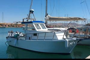 Barca gozzo pilotina entrobordo diporto