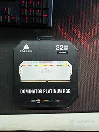 32gb Corsair Dominator Platinum bianco 