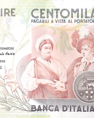 Centomila lire Caravaggio