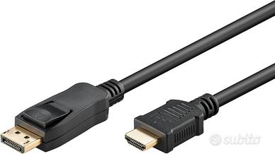 Cavo Adattatore DisplayPort 1.2 a HDMI 1.4