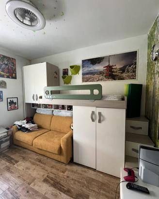 Cameretta a ponte 2 posti letto