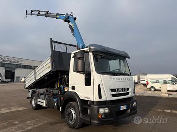 Iveco Eurocargo 120e22 ribaltabile e gru del 2023