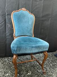 Sedia classica stile Luigi XV - Legno