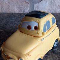 Automobilina gialla Disney Pixar 2006 Fiat Adimex 