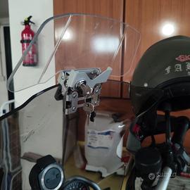 spoiler parabrezza moto touratech
