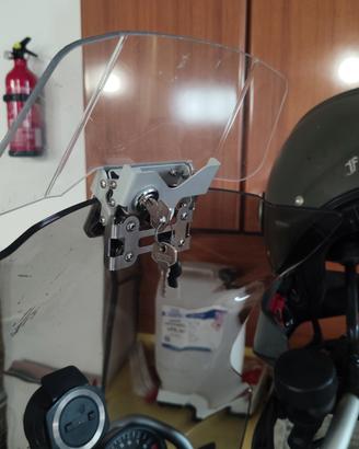 spoiler parabrezza moto touratech
