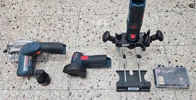 3 utensili bosch professional 12v + 1 batteria