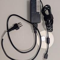 Alimentatore originale Lenovo 65W. Slim tip giallo