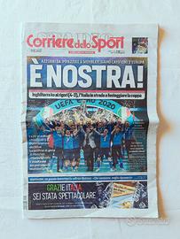 Corriere dello Sport - Italia campione EURO 2020