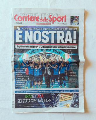 Corriere dello Sport - Italia campione EURO 2020