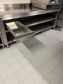 Banco neutro acciaio inox