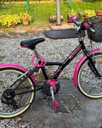 Bicicletta b-twin taglia 20 per bimba