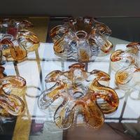 MAZZEGA Vetri lampada Modernariato 