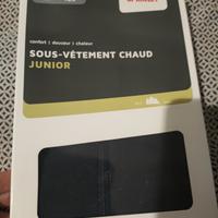 nuova maglia termica x sport sci nera  zip tg 8 